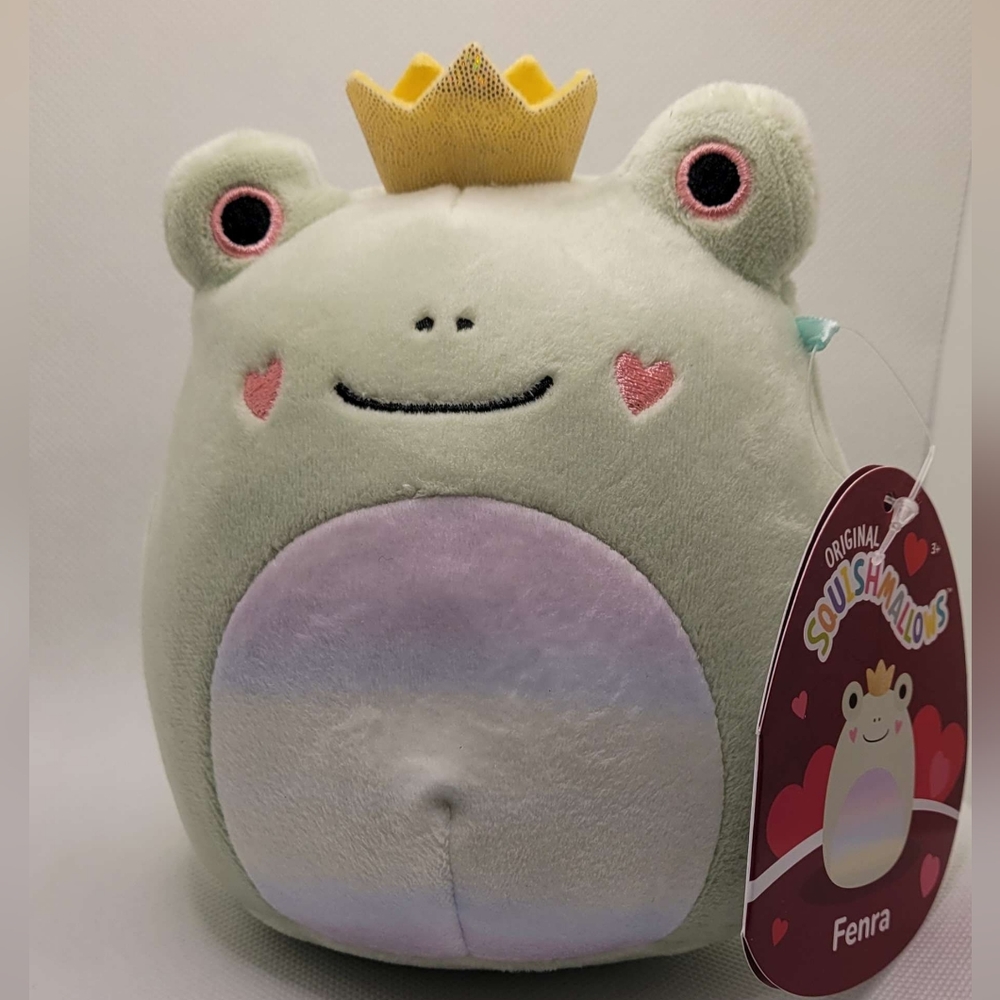 Fenra the frog valentines 2024 squishmallow!